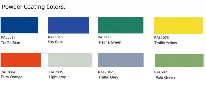 Color System for Warehouse Racks Color System for Warehouse Racks